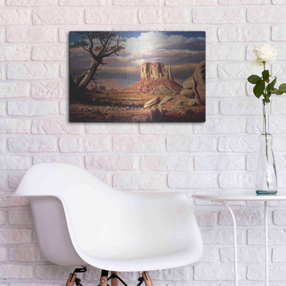 Luxe Metal Art 'Home To The Sun' by R. Hed, Metal Wall Art,24x16