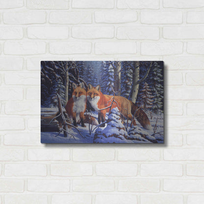 Luxe Metal Art 'Touch of Red' by R. Hed, Metal Wall Art,24x16