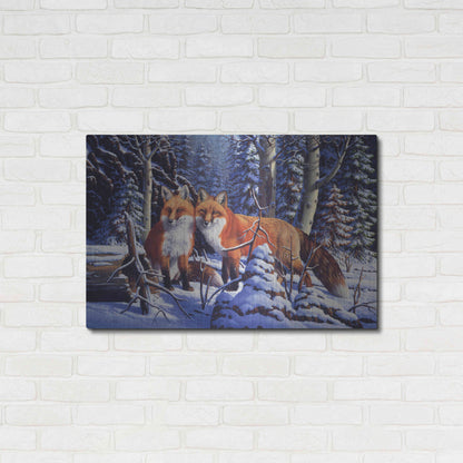 Luxe Metal Art 'Touch of Red' by R. Hed, Metal Wall Art,36x24