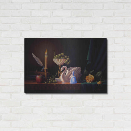 Luxe Metal Art 'Silent Grace' by R. Hed, Metal Wall Art,36x24