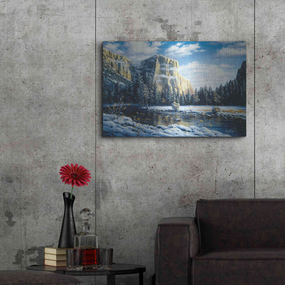 Luxe Metal Art 'Quiet Time' by R. Hed, Metal Wall Art,36x24