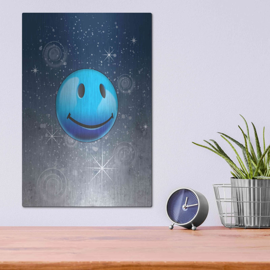 'Happy Sparkle Night' by Rachel Caldwell – Metal Wall Art, 12x16 room view