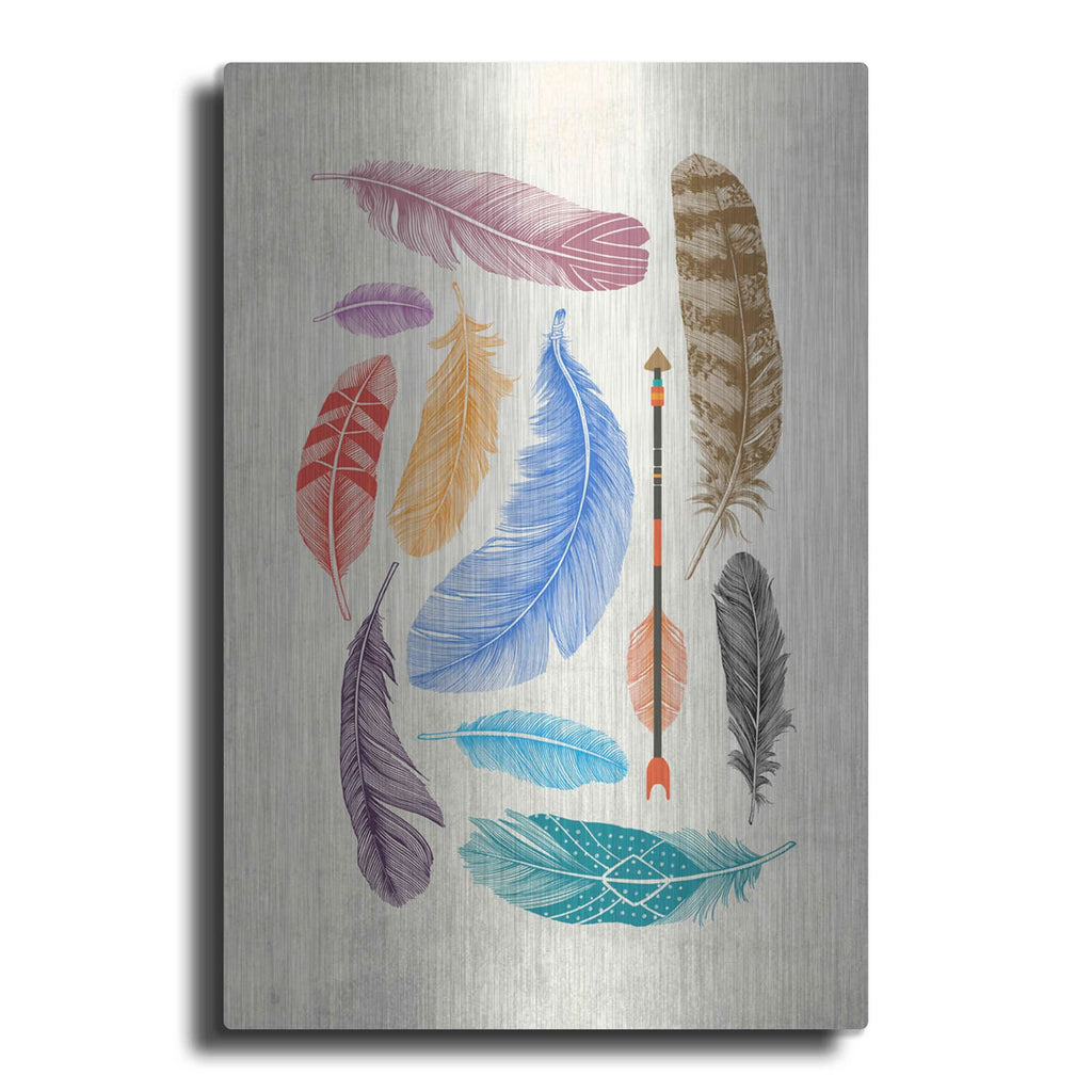 'Feather Collection' by Rachel Caldwell – Metal Wall Art