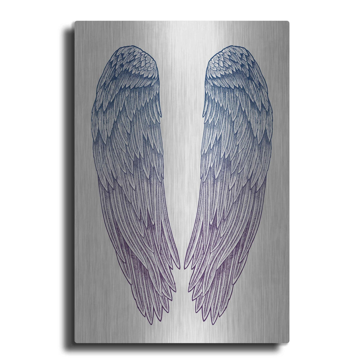 'Angel Wings' by Rachel Caldwell – Metal Wall Art