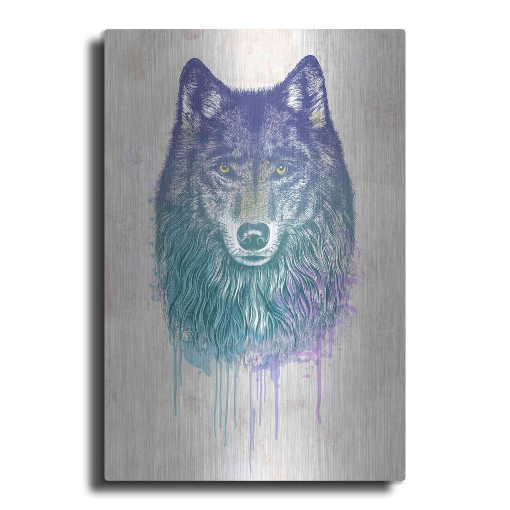 'Wolf Dream' by Rachel Caldwell – Metal Wall Art
