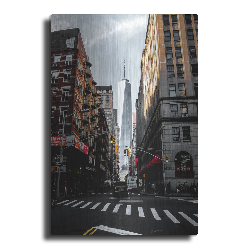 'Lower Manhattan' by Nicklas Gustafsson – Metal Wall Art