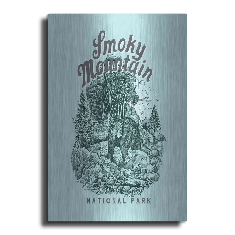 'Smokies' by Rachel Caldwell – Metal Wall Art