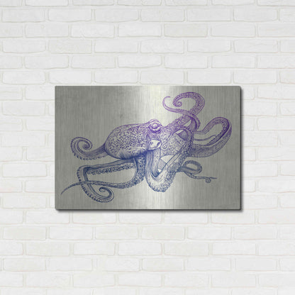 Luxe Metal Art 'Octo-Flow' by Luxe Portfolio, Metal Wall Art,36x24