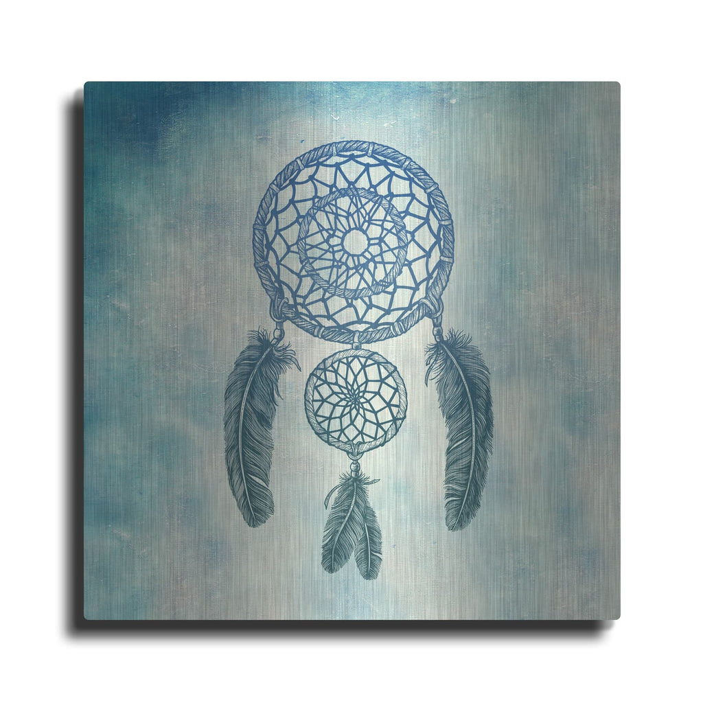 'Double Dream Catcher' by Rachel Caldwell – Metal Wall Art