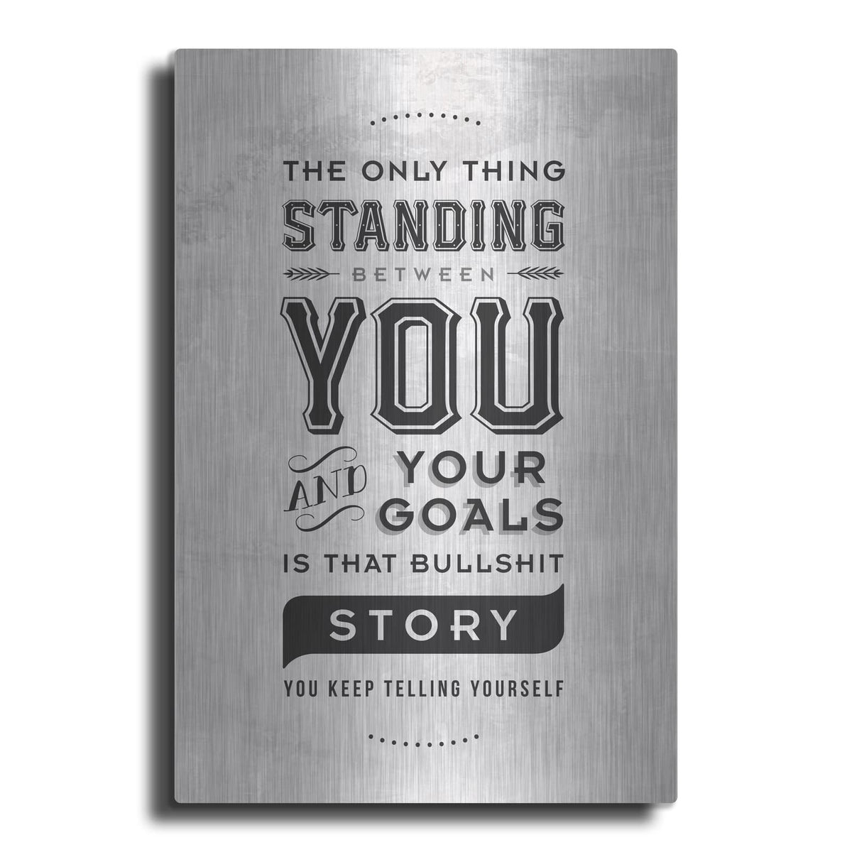 'Bull Story' by Rachel Caldwell – Metal Wall Art
