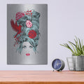 'Winter Queen' by Rachel Caldwell – Metal Wall Art, 12x16 room view
