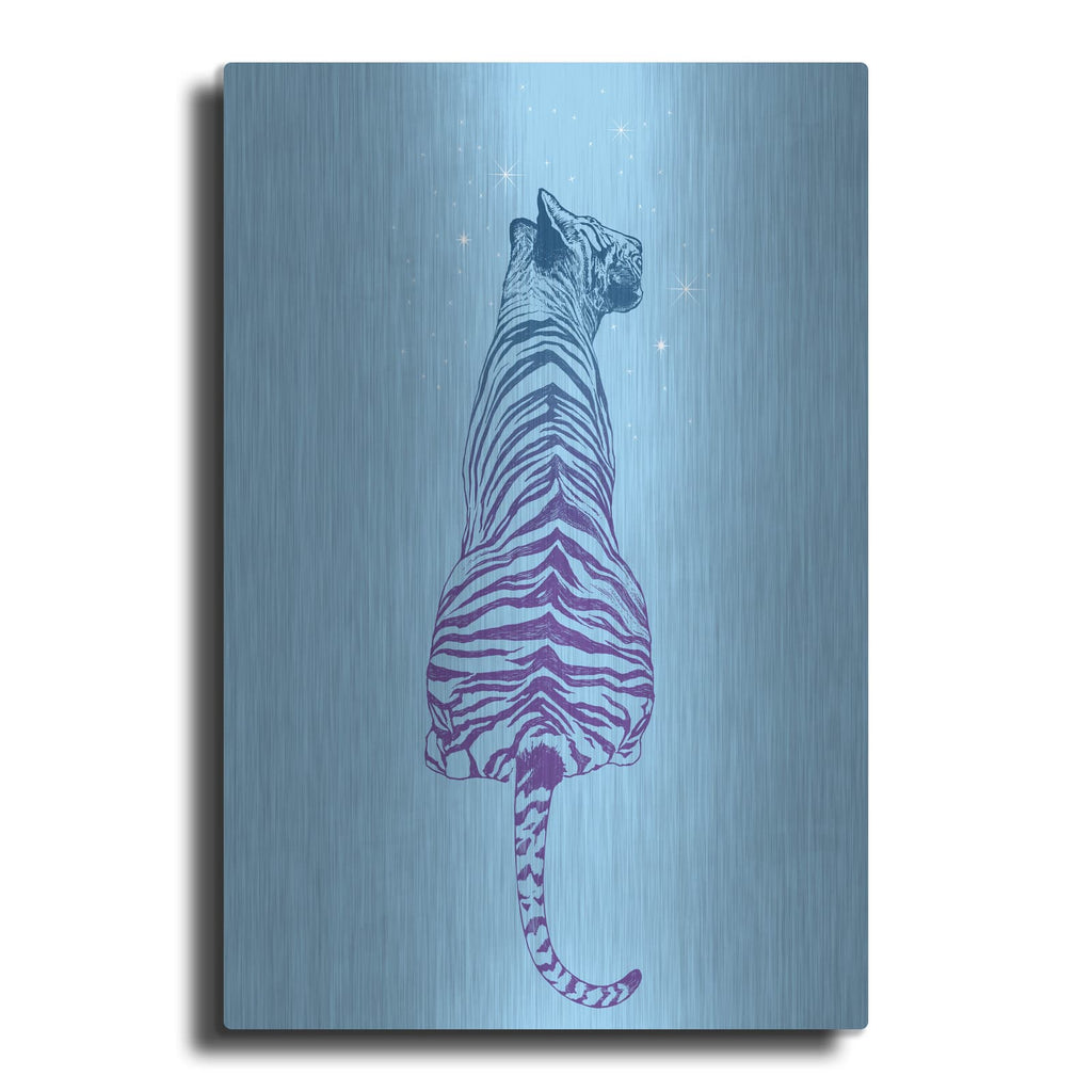 'Tiger Wonder' by Rachel Caldwell – Metal Wall Art