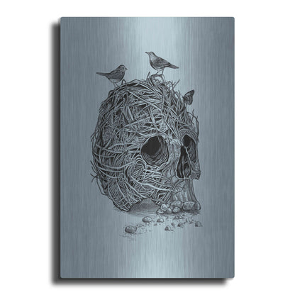 Luxe Metal Art 'Skull Nest' by Luxe Portfolio, Metal Wall Art