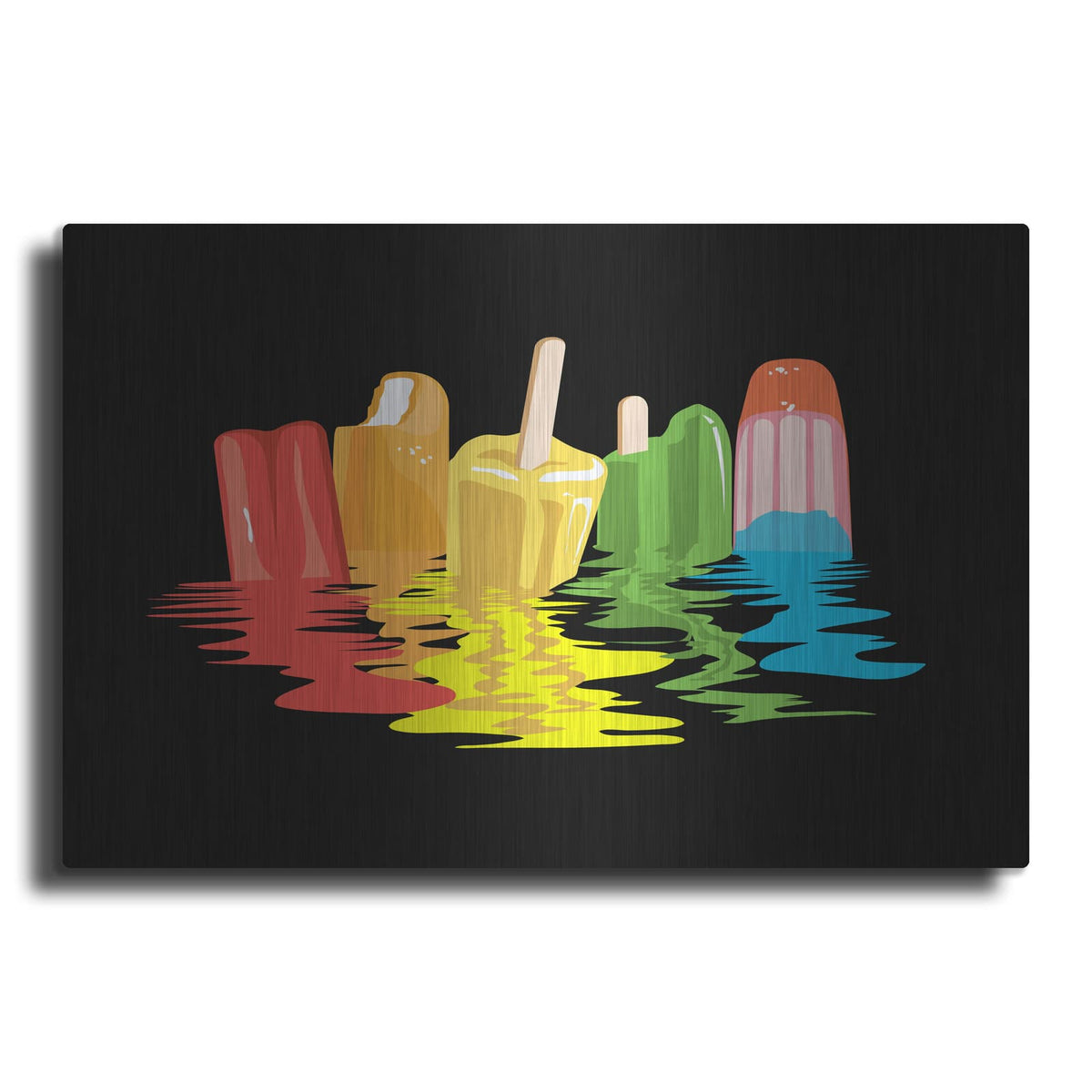'Melted Summer Dreams' by Rachel Caldwell – Metal Wall Art