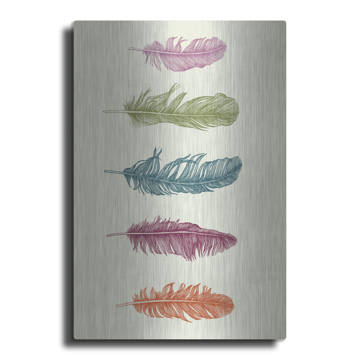 'Lucky Five' by Rachel Caldwell – Metal Wall Art