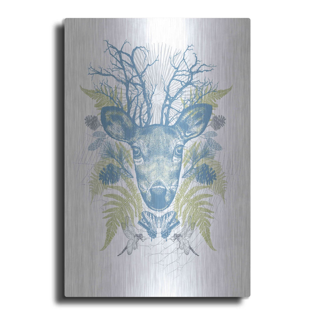 'Deer Adventure' by Rachel Caldwell – Metal Wall Art