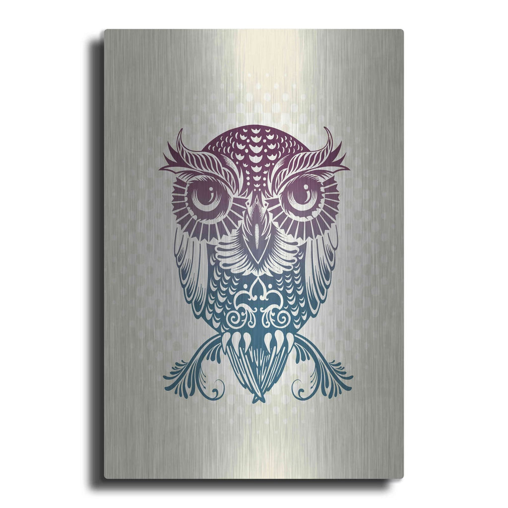 'Baby Egypt Owl' by Rachel Caldwell – Metal Wall Art