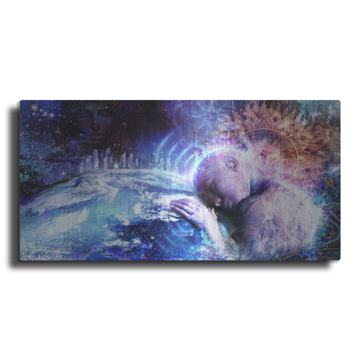 'A Prayer For The Earth' by Cameron Gray – Metal Wall Art