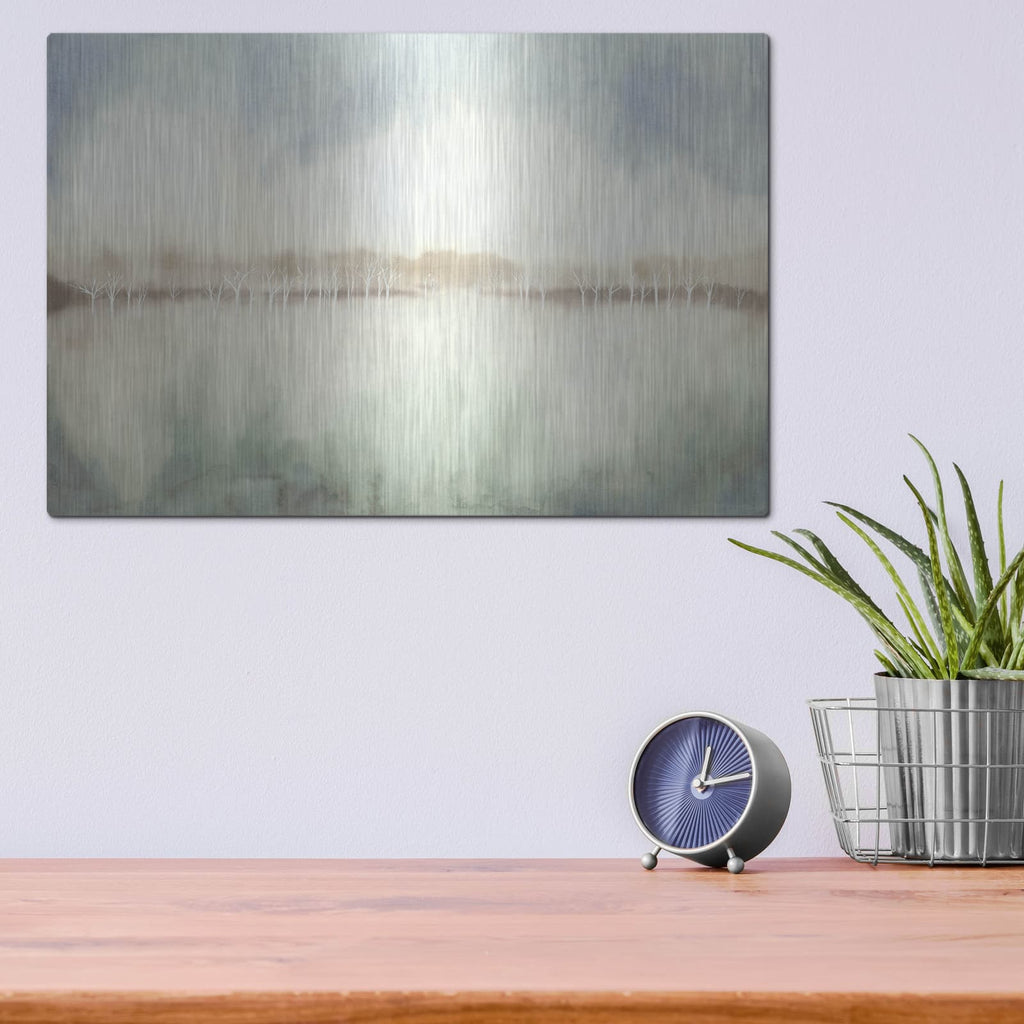 'Mid Morning Mist I' by Grace Popp – Metal Wall Art, 16x12 room view