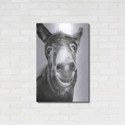 Luxe Metal Art 'Hazel' by Sam Dolman, Metal Wall Art,24x36