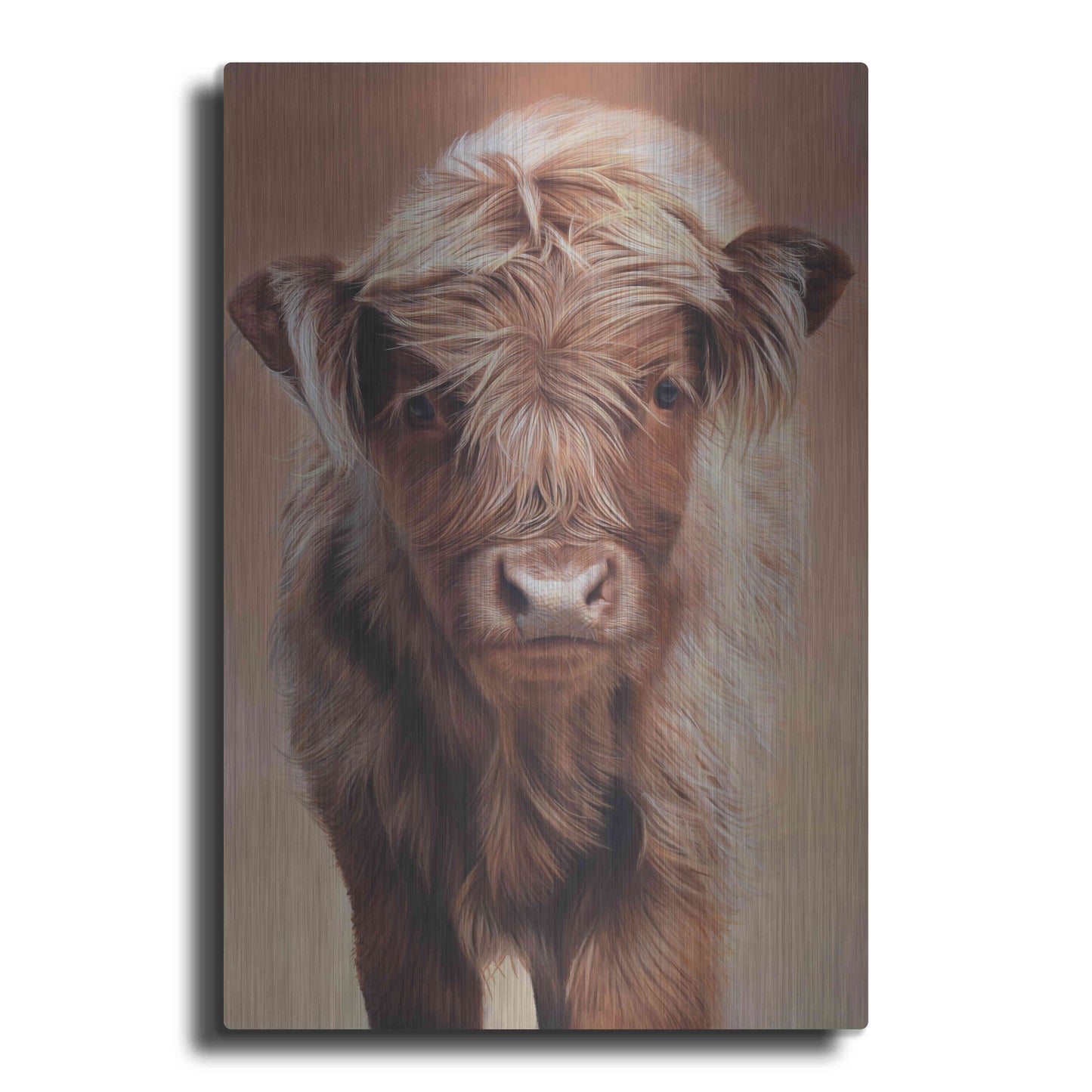 Luxe Metal Art 'Angus' by Sam Dolman, Metal Wall Art