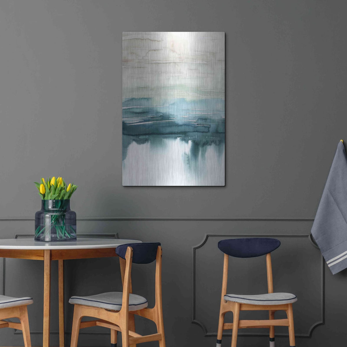'Organic Cascade I' by Grace Popp – Metal Wall Art, 24x36 room view