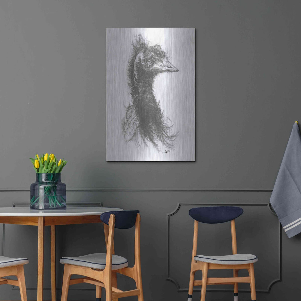 '100% Humidity' by Barbara Keith – Metal Wall Art, 24x36 room view