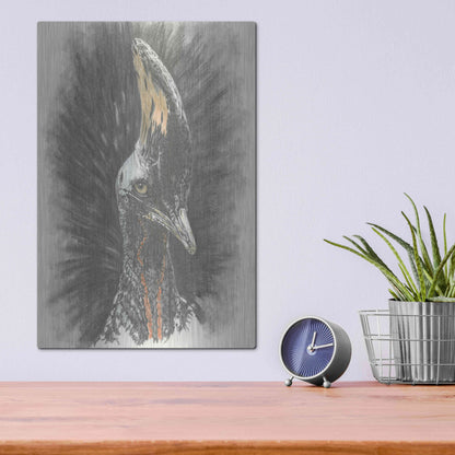 Luxe Metal Art 'Marvelous, Simply Marvelous' by Barbara Keith, Metal Wall Art,12x16