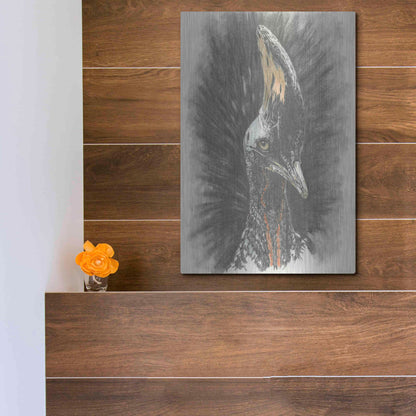 Luxe Metal Art 'Marvelous, Simply Marvelous' by Barbara Keith, Metal Wall Art,12x16