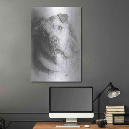 Luxe Metal Art 'Ori-Pei' by Barbara Keith, Metal Wall Art,24x36