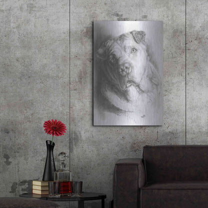 Luxe Metal Art 'Ori-Pei' by Barbara Keith, Metal Wall Art,24x36