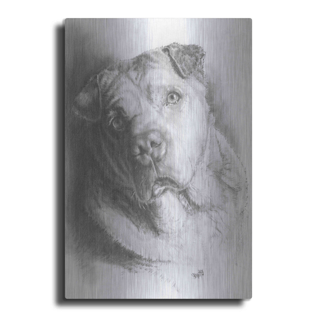 Luxe Metal Art 'Ori-Pei' by Barbara Keith, Metal Wall Art