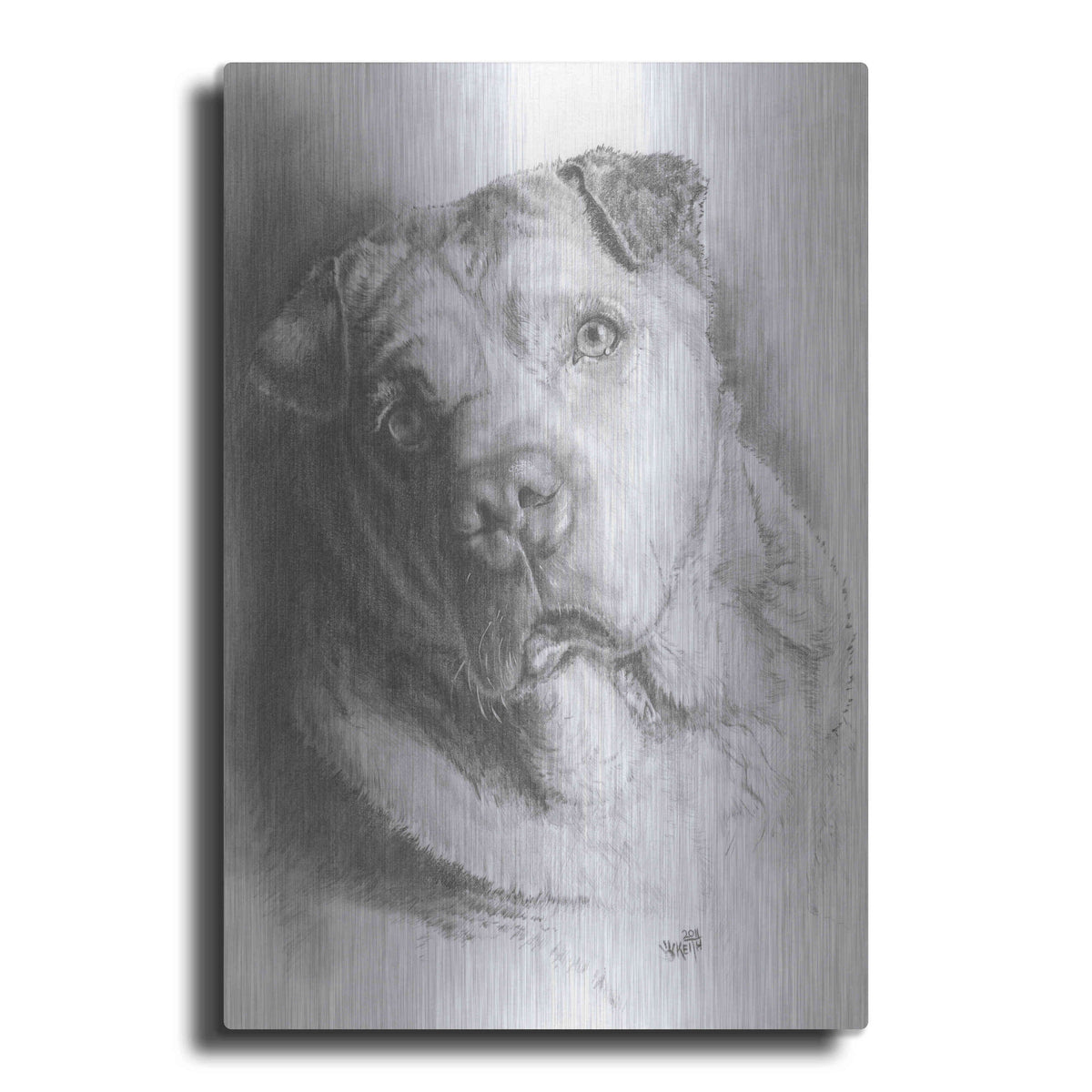 Luxe Metal Art 'Ori-Pei' by Barbara Keith, Metal Wall Art