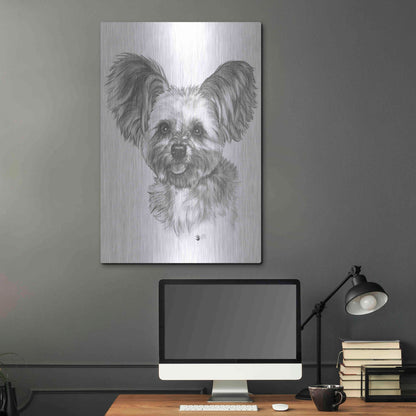 Luxe Metal Art 'Chion' by Barbara Keith, Metal Wall Art,24x36