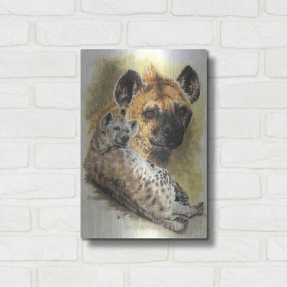 Luxe Metal Art 'Beastly' by Barbara Keith, Metal Wall Art,12x16