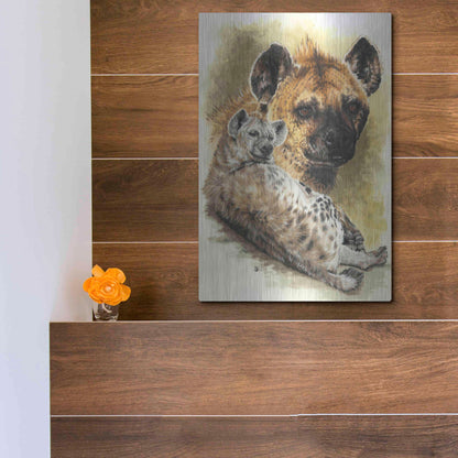 Luxe Metal Art 'Beastly' by Barbara Keith, Metal Wall Art,12x16