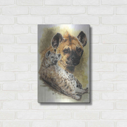 Luxe Metal Art 'Beastly' by Barbara Keith, Metal Wall Art,16x24