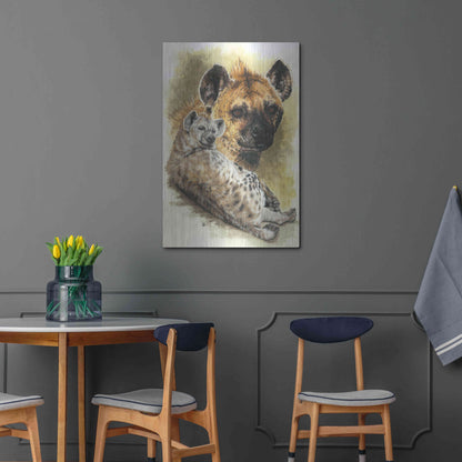 Luxe Metal Art 'Beastly' by Barbara Keith, Metal Wall Art,24x36