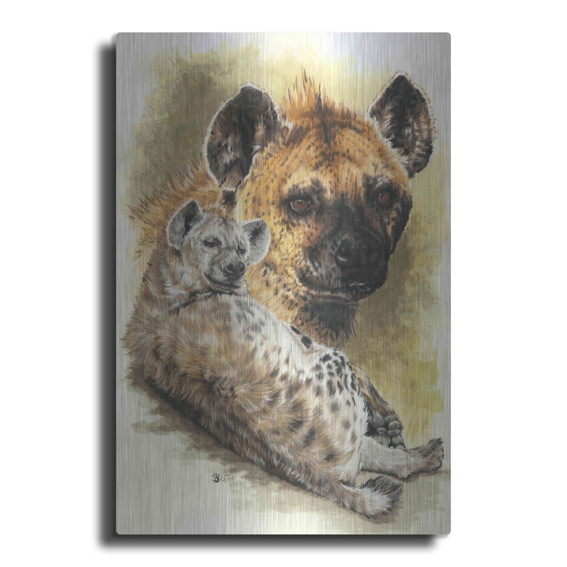 Luxe Metal Art 'Beastly' by Barbara Keith, Metal Wall Art