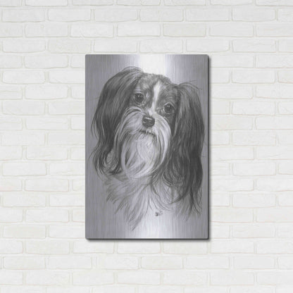 Luxe Metal Art 'Miki' by Barbara Keith, Metal Wall Art,24x36