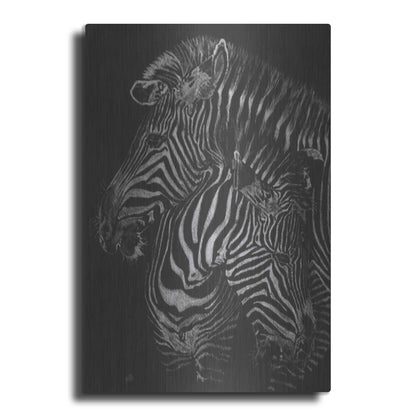 Luxe Metal Art 'Duel' by Barbara Keith, Metal Wall Art