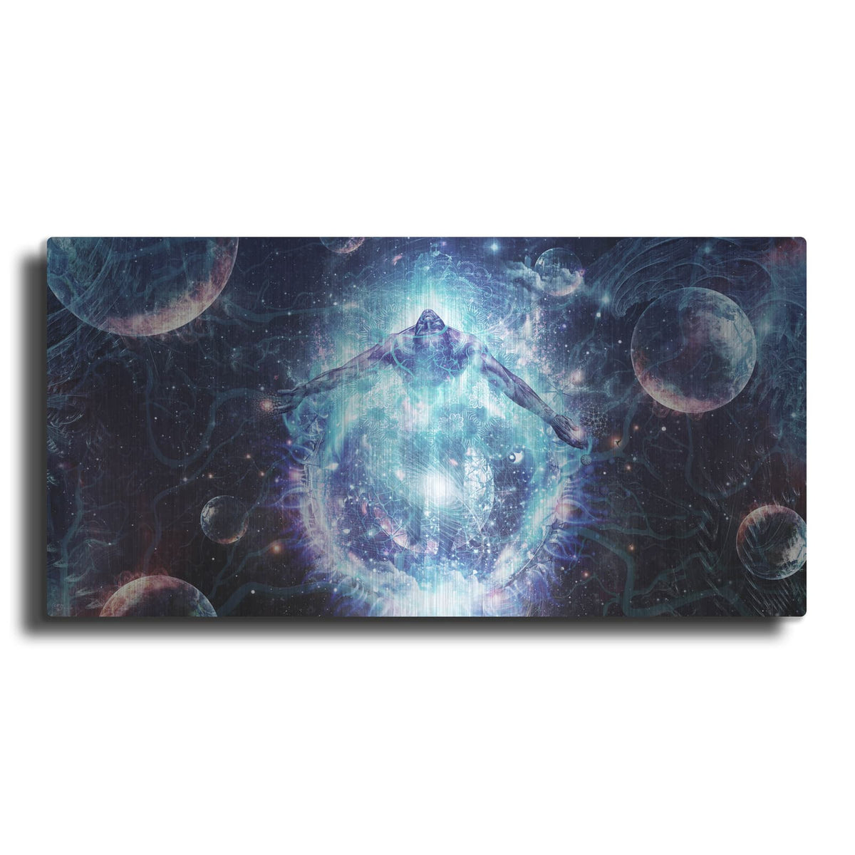 'All From Nothing We Become Something' by Cameron Gray – Metal Wall Art
