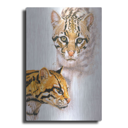 Luxe Metal Art 'Moving Shadows' by Barbara Keith, Metal Wall Art