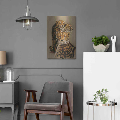 Luxe Metal Art 'Majestic Vagabond' by Barbara Keith, Metal Wall Art,16x24