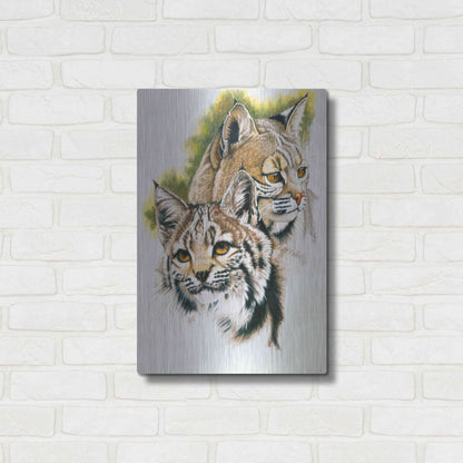 Luxe Metal Art 'In The Woods' by Barbara Keith, Metal Wall Art,16x24