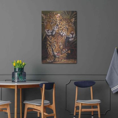 Luxe Metal Art 'Forest Jewels' by Barbara Keith, Metal Wall Art,24x36