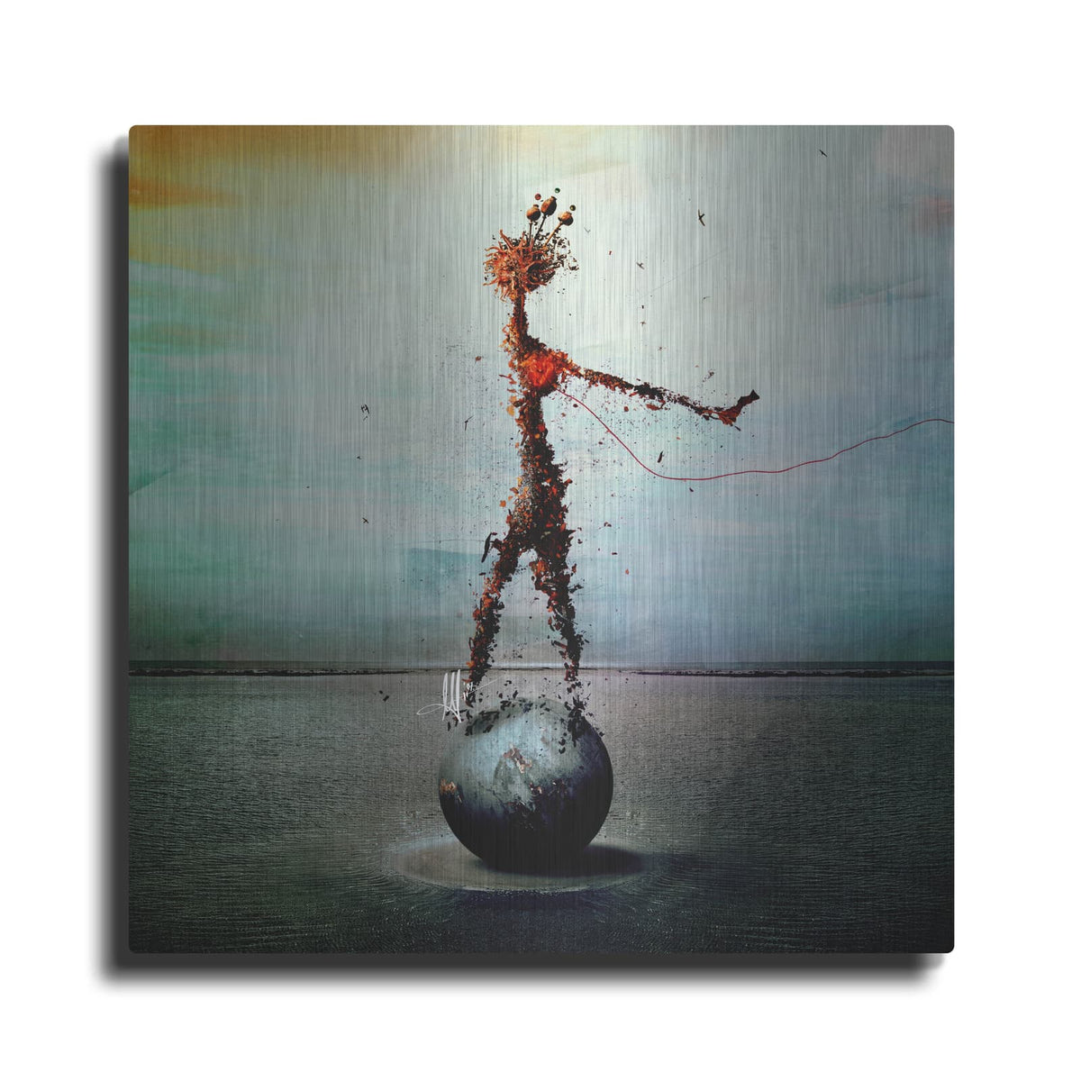 'Blood' by Mario Sanchez Nevado – Metal Wall Art