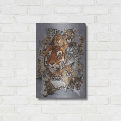 Luxe Metal Art 'Noble Heritage' by Barbara Keith, Metal Wall Art,16x24