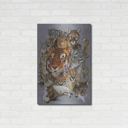 Luxe Metal Art 'Noble Heritage' by Barbara Keith, Metal Wall Art,24x36