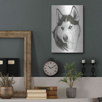 Luxe Metal Art 'Buff' by Barbara Keith, Metal Wall Art,12x16